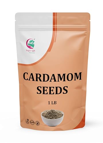 Cardamom Seeds 1 LB Bulk Pack | Decorticated Cardamon Seeds | Yogi's Gift
