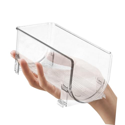 Organizador apilable para vino de plástico 2 piezas miniatura 4