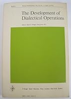 The Development of Dialectical Operations 3805522258 Book Cover
