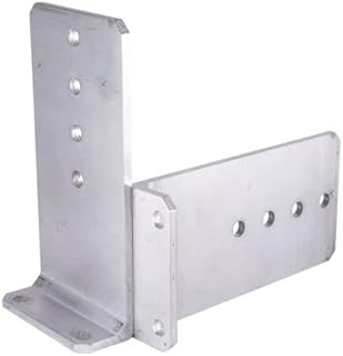 (2 Pack) 5x10 Heavy Duty Galvanized Boat Trailer Bunk Bracket - TWARE-001288