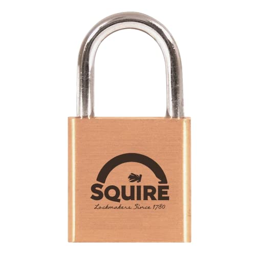 Image of SQUIRE Lion Brass Open Shackle Padlock KA - 30mm KA1 LN3 KEY NO. 32342