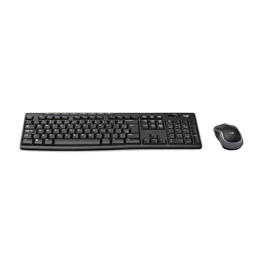 Combo Teclado e Mouse sem fio Logitech MK270 com Teclas de Mídia de Fácil Acesso, Conexão USB, Pilhas Inclusas e Layout ABNT2