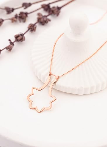 Sunflower Ring Holder Necklace | Dainty Ring Holder Necklace, 925 Sterling Silver Engagement Ring Saver Pendant Necklace Wedding Gift4