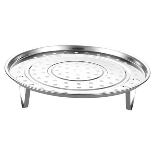 MOLUCKFU Vaporera Inoxidable Estante Vapor Olla Ligero y Resistente Cocina Casa y Restaurantes