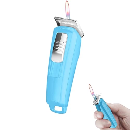 Encendedor REDBMX de llama abierta y recargable azul