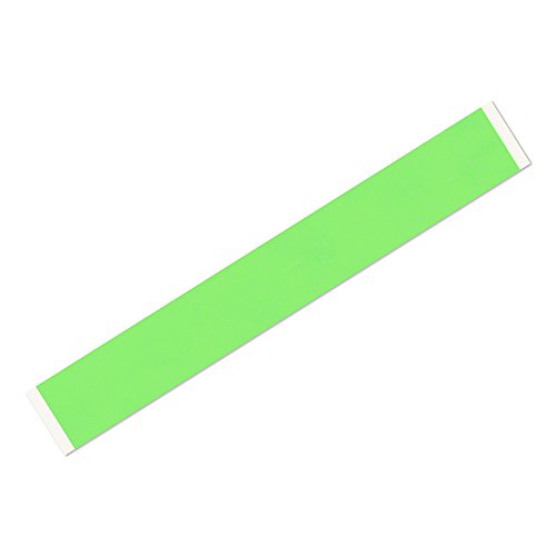 Image of 3M 401+ 9.25 inch x 1.25 inch-100 High Performance Masking Tape - 9.25 inch x 1.25 inch Rectangles, Crepe Paper, Green (Pack of 100)