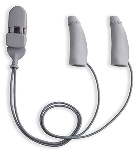 Premium Hearing Aid Protection Covers Corded (Grey)