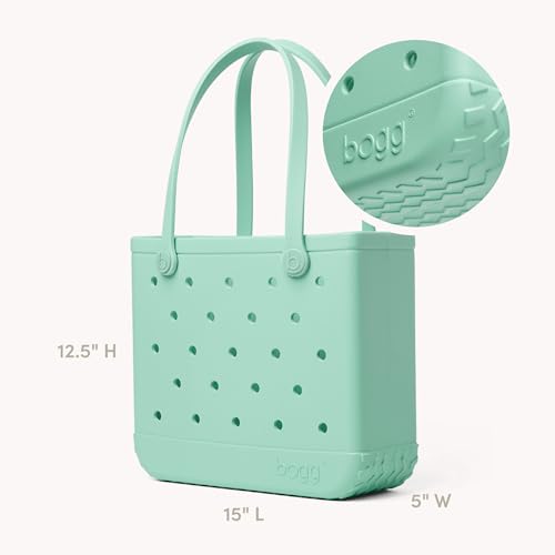 Image of BOGG BAG Medium Tote - 15 inch x 12.5 inch x 5 inch - Durable, Washable, Tip-proof - Beach, Pool, Boat, Work, Sports