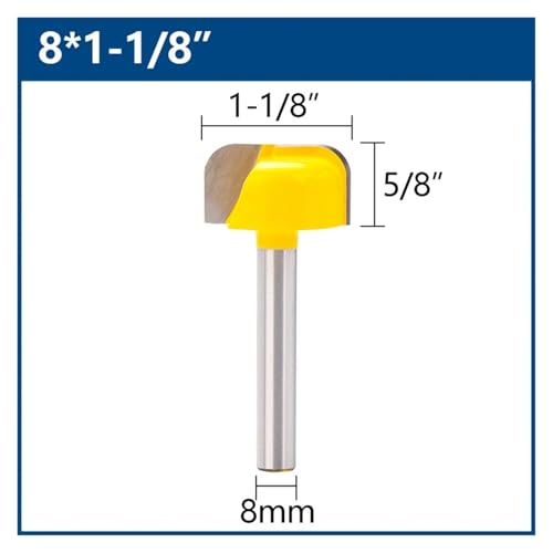 Fraise à graver bois 8mm pour creuser sans brûler vos bols et plateaux