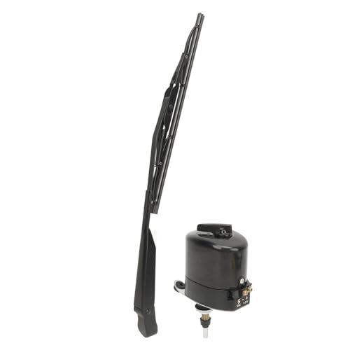 Moteur Essuie-glace 12V Moteur Essuie-glace Universel 12V 105° - Kit Complet Avec Bras Et Balais Pour Tracteur Moteur 12v Universel