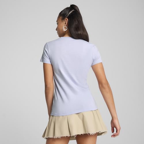 Image of Puma Women Cotton Letter Print Regular Fit Tees