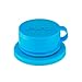 Pura Sport Big Mouth Silicone Sport Top, Aqua (Plastic Free, NonToxic Certified, BPA Free)
