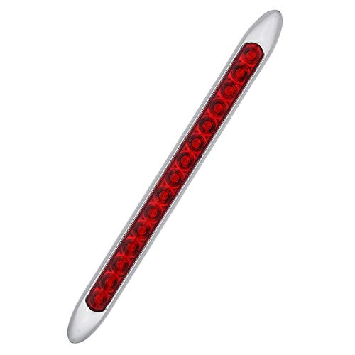 Feu de freinage supplémentaire, HEHEMM Feu arrière 15 LED Ultra Fin Feu arrière Stop Marche arrière Clignotant Indicateur Lampe Feu de position latéral...