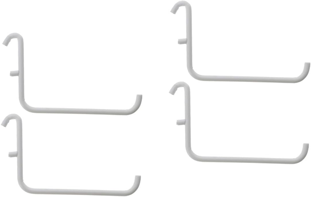 Homoyoyo 4pcs Pegboard Hooks for Tool Organization Hanger for Garage Workbench Kitchen and Craft Storage Efficient for Various Tools