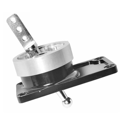 Quick Gear Short Throw Shifter Shift for Ford for Mustang 1983-2003 for Thunderbird 1984-1988 Black/Silver 4CAR-SS-FM83 - Image 3