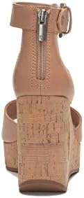 Lucky Brand Women's Himmy Sculpted Wedge Sandal, True Vachetta, 7 | Image 2