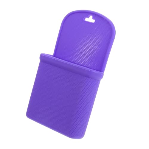 Toddmomy Bolsa de Silicona Protege y Mantiene Ordenados Accesorios para Coche Gran Capacidad, Organizador para Teléfono Móvil y Llaves, Diseño Clásico para Rejilla de Ventilación