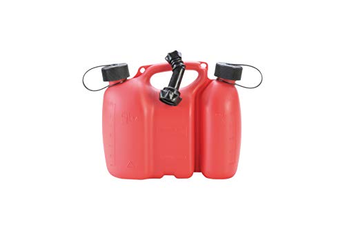 Hünersdorff Doppia Tanica Profi 3+1,5 L, Hd-Pe Colore Rosso, Con Omologazione Un, Accessori Neri