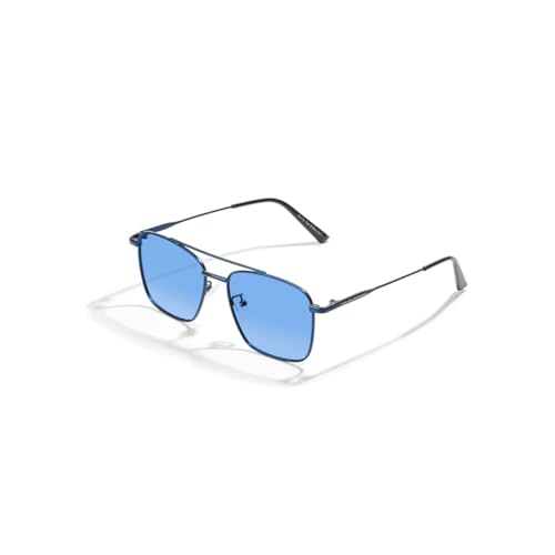 Image of SAM AND MARSHALL VEIN Sunglass I 400% UV Protection I Metal Sunglass I Square Sunglass I Double Bar I Unisex