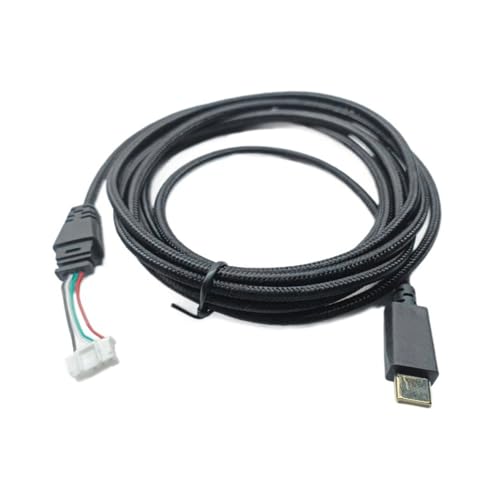 Zeizafa Geflochtenes Typ C Kopfhörerkabel USB C Kabel Für Headsets Lautsprecher Draht Ersatz Reparaturdraht