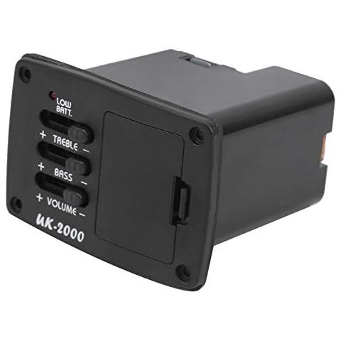 Dilwe Ukulele Pickup with Volume Control Cover
