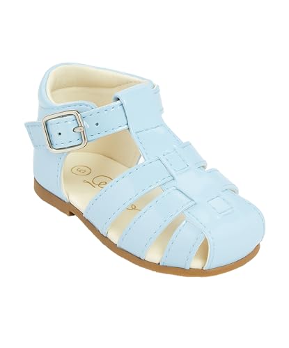 Unisex Patent Leather Kids Sandals Shoes - Comfortable & Stylish Daily Summer Footwear