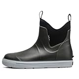 ZEPYFXIT Gummistiefel Herren Kurze Wasserdicht Regenschuhe Gartenschuhe Chelsea Stiefel rutschfest...