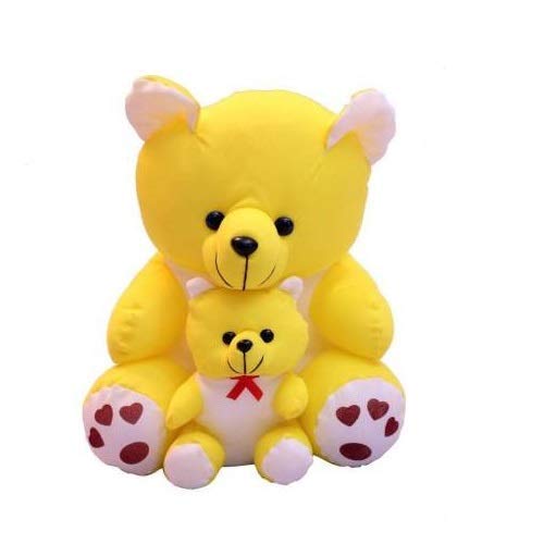 TEDSTREE Ultra Soft 40 cm Nylex Teddy Bear for Kids, Lovable Huggable Cute Soft Giant Teddy Bear for Girlfriends/Wife/Kids/Boys (Yellow Color) (B0917J13SJ) Amazon Price History, Amazon Price Tracker