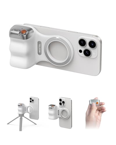 Amazon | TELESIN スマホグリップ マグネット 自撮りグリップ iphone