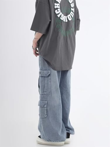 Baggy Jeans for Man Women Y2K Jeans Cargo Pants Relaxed Fit Jeans Baggy Jeans Denim Hip Hop Streetwear4