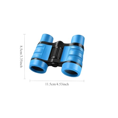 Binoculares 4X30 con mango antideslizante azul miniatura 2