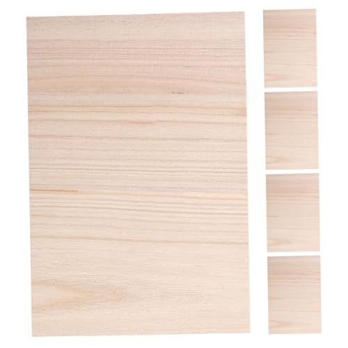 ibasenice Convenient Martial Arts Training 5pcs Wooden Taekwondo Karate Boards Daily Punching Breaking Practice