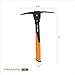 Fiskars IsoCore Pickaxe Mattock with Shock-Absorbing Handle, Dual-Head Tool for Roots & Rocks, 1.5 lb