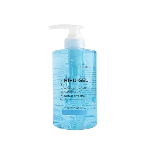 HIFU Gel & Cooling Gel for Beauty Devices – for Home Use Facial Devices, RF/EMS Compatible, 17.63 fl oz (500ml)