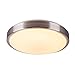 ZHMA 18W Blanco Caliente LED Plafón Lámpara De Techo Lámpara Iiluminación Interior, De Techo Pasillo Salón Cocina Dormitorio De La Lámpara Ahorro De Energía De Luz De Plata