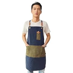 Blue and Olive Green