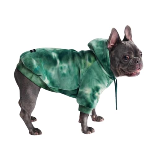 Spark-Paws-Dog-Hoodie--Premium-Dog-Sweater-for-Small-Medium-and-Large-Dogs-Warm-Outfits-for-French-Bulldogs-Pitbull-Puppy-Winter-Jacket-Alternative-Green-Skydye-S Spark Paws Dog Hoodie – Premium Dog Sweater for Small, Medium, and Large Dogs | Warm Outfits for French Bulldogs, Pitbull, Puppy, Winter Jacket Alternative -Green Skydye, S - Image 1