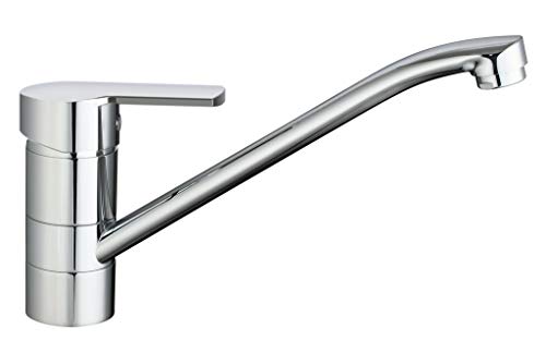 LINEA Casa 5 Robinet de fenêtre chromé avec bec fixe et haute pression