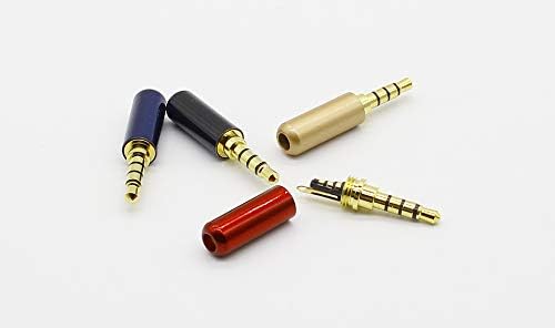 VizGiz 5 Pack Conector Jack 3.5mm TRRS Reparación Auriculares miniatura 4