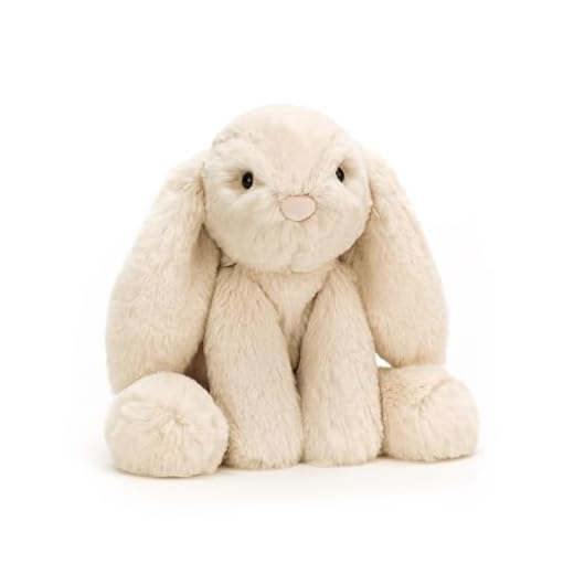 Jellycat Smudge Rabbit Stuffed Animal, Medium 9.5 inches - Rabbit & Bunny Plush Toy - Classic Children's Gift