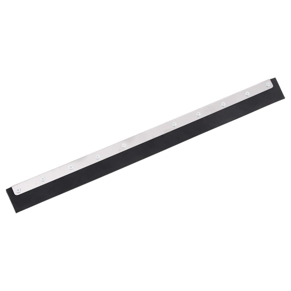 vidaXL Floor Squeegee Head, Replacement Squeegee Wiper Head for Click System Handles Wet Room Patio Conservatory and Veranda Roofs, Steel and Rubber