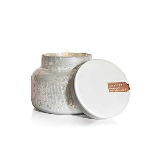 Capri-Blue-Holiday-Mercury-Jar-Candle-Soy-Candle-Blend-Fall-Candles-for-Home-Scented-with-White-Pumpkin-Nutmeg-Vanilla-Pumpkin-Candle-for-Fall-Decor-Signature-Pumpkin-Dulce-19-oz Capri Blue Holiday Mercury Jar Candle Soy Candle Blend Fall Candles for Home Scented with White Pumpkin Nutmeg Vanilla Pumpkin Candle for Fall Decor Signature Pumpkin Dulce 19 oz