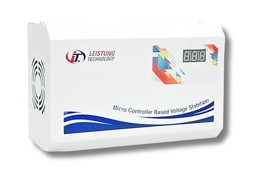 Image of Leistung Technology 1KVA 90V-300V Automatic Voltage Stabilizer LT RF1090 (Working Range - 90V-300V), 3 Years Warranty