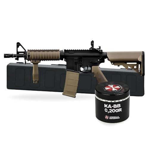 UMBRELLA ENTERPRISE - Fucile Softair Elettrico Delta Pioneer Sopdmod AEG Rifle (20, FDE)