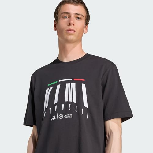 Image of adidas Men's Mercedes - Amg Petronas Formula One Team Kimi Antonelli Tee Men T-Shirt (Pack of 1)