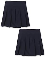 The Children's Place Girls Pleated Skort,Tidal 2 Pack,4