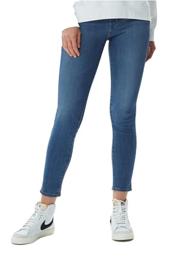 Levi'S 721 - Pantalones Vaqueros Ajustados de Cintura Alta para Mujer, Azul (648), 30W x 32L