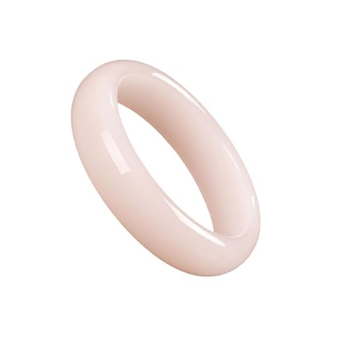 URED 天然翡翠バングルブレスレット 女性用 幸運 富 バングル ワイド ラウンド 母 祖母 クリスマス 誕生日, 58-59mm, 石材, 宝石なし