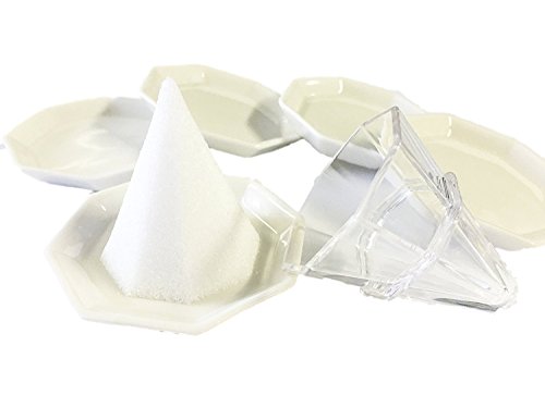 最安値 しっかり八角錐が作れる 八角 盛り塩 キット 盛塩固め器 八角皿5枚セットの価格比較