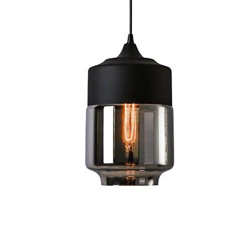 Chandelier en Verre Gris Fumé Haut de Gamme et Design Créatif